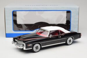 Cadillac Eldorado Cabriolet Schwarz MCG 1:18 MCG18473 Metall — Bild 8 von 8