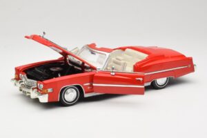 Cadillac Eldorado Cabriolet Rot Anson 1:18 30387 Metall — Bild 2 von 8