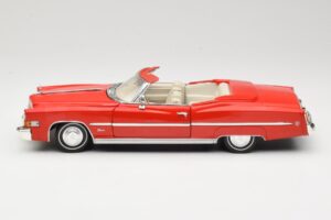Cadillac Eldorado Cabriolet Rot Anson 1:18 30387 Metall — Bild 4 von 8