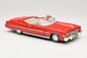 Cadillac Eldorado Cabriolet Rot Anson 1:18 30387 Metall — Bild 6 von 8