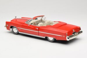 Cadillac Eldorado Cabriolet Rot Anson 1:18 30387 Metall — Bild 7 von 8