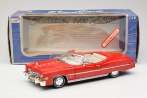 Cadillac Eldorado Cabriolet Rot Anson 1:18 30387 Metall — Bild 8 von 8