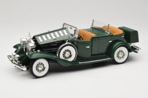 Cadillac Sport Phaeton Grün Anson 1:18 30383 Metall — Bild 2 von 9