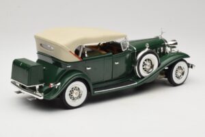 Cadillac Sport Phaeton Grün Anson 1:18 30383 Metall — Bild 4 von 9