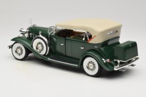 Cadillac Sport Phaeton Grün Anson 1:18 30383 Metall — Bild 8 von 9