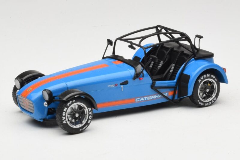Caterham Seven Blau Solido 1:18 S1801802 Metall