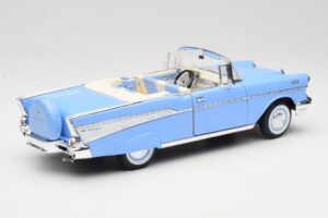 Chevrolet Bel Air Cabriolet Blau Road Signature 1:18 55/1/0863 Metall — Bild 3 von 8