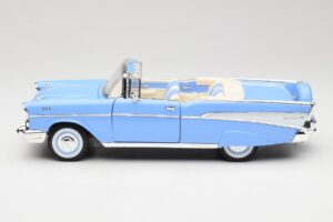 Chevrolet Bel Air Cabriolet Blau Road Signature 1:18 55/1/0863 Metall — Bild 4 von 8