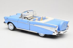 Chevrolet Bel Air Cabriolet Blau Road Signature 1:18 55/1/0863 Metall — Bild 7 von 8