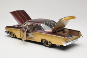 Chevrolet Bel Air Gold & Braun Maisto 1:18 31064 Metall — Bild 5 von 8