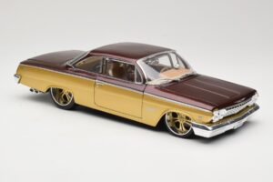 Chevrolet Bel Air Gold & Braun Maisto 1:18 31064 Metall — Bild 6 von 8