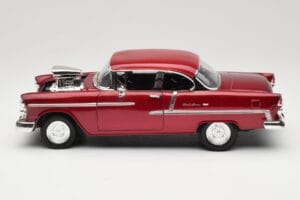 Chevrolet Bel Air Rot Motormax 1:18 73100TC-M1 Metall — Bild 4 von 8