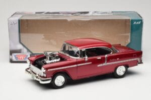 Chevrolet Bel Air Rot Motormax 1:18 73100TC-M1 Metall — Bild 8 von 8