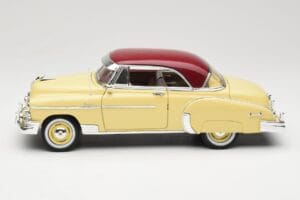 Chevrolet Bel Air Gelb & Rot Motormax 1:18 73111 Metall — Bild 4 von 8