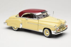 Chevrolet Bel Air Gelb & Rot Motormax 1:18 73111 Metall — Bild 6 von 8