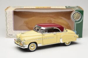 Chevrolet Bel Air Gelb & Rot Motormax 1:18 73111 Metall — Bild 8 von 8