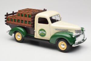 Chevrolet Brasseur Perrier Delivery Van Grün Solido 1:18 203243 Metall — Bild 6 von 8