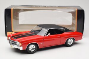 Chevrolet Chevelle SS 454 Rot Maisto 1:18 531892 Metall — Bild 8 von 8