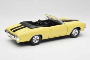 Chevrolet Chevelle SS 454 Gelb Maisto 1:18 531890 Metall — Bild 3 von 8