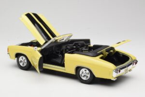 Chevrolet Chevelle SS 454 Gelb Maisto 1:18 531890 Metall — Bild 5 von 8