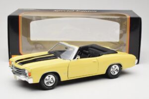 Chevrolet Chevelle SS 454 Gelb Maisto 1:18 531890 Metall — Bild 8 von 8