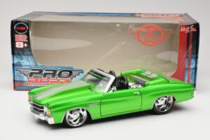 Chevrolet Chevelle SS Cabriolet Grün Maisto 1:18 31099 Metall — Bild 8 von 8