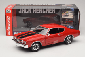 Chevrolet Chevelle SS Rot Jack Reacher Auto World 1:18 AWSS109/06 Metall — Bild 8 von 8