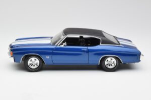 Chevrolet Chevelle SS 454 Blau Maisto 1:18 531886 Metall — Bild 4 von 8
