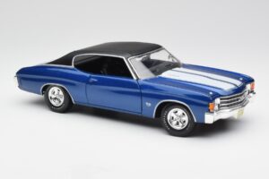 Chevrolet Chevelle SS 454 Blau Maisto 1:18 531886 Metall — Bild 6 von 8