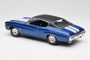 Chevrolet Chevelle SS 454 Blau Maisto 1:18 531886 Metall — Bild 7 von 8