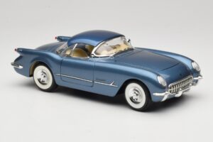 Chevrolet Corvette C1 Blau Mira 1:18 6105 Metall — Bild 6 von 8