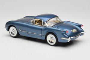 Chevrolet Corvette C1 Blau Mira 1:18 6105 Metall — Bild 7 von 8