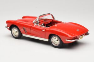 Chevrolet Corvette C1 Rot ERTL 1:18 7835 Metall — Bild 7 von 8