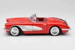 Chevrolet Corvette C1 Rot Motormax 1:18 73100TC Metall — Bild 4 von 8