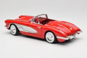 Chevrolet Corvette C1 Rot Motormax 1:18 73100TC Metall — Bild 7 von 8
