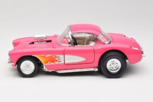 Chevrolet Corvette C1 Gasser Rosa Road Legends 1:18 92019-R1 Metall — Bild 4 von 8