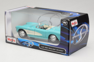 Chevrolet Corvette C1 Mintgrün Maisto 1:24 31275 Metall — Bild 3 von 3