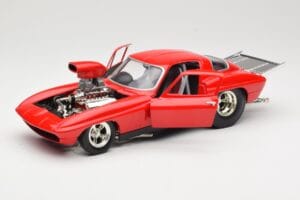 Chevrolet Corvette C3 Dragster Rot Hot Wheels 1:18 29226 Metall — Bild 2 von 8
