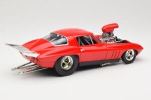 Chevrolet Corvette C3 Dragster Rot Hot Wheels 1:18 29226 Metall — Bild 3 von 8