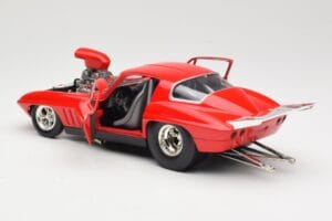 Chevrolet Corvette C3 Dragster Rot Hot Wheels 1:18 29226 Metall — Bild 5 von 8