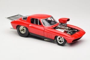 Chevrolet Corvette C3 Dragster Rot Hot Wheels 1:18 29226 Metall — Bild 6 von 8