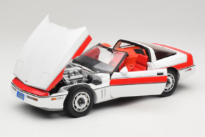 Chevrolet Corvette C4 A-Team Weiß GreenLight 1:18 13532 Metall — Bild 2 von 8