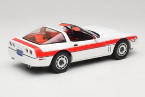 Chevrolet Corvette C4 A-Team Weiß GreenLight 1:18 13532 Metall — Bild 3 von 8
