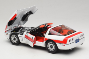 Chevrolet Corvette C4 A-Team Weiß GreenLight 1:18 13532 Metall — Bild 5 von 8
