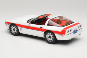 Chevrolet Corvette C4 A-Team Weiß GreenLight 1:18 13532 Metall — Bild 7 von 8