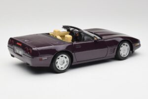 Chevrolet Corvette C4 LT4 Cabriolet Lila Metallic Maisto 1:18 50277 Metall — Bild 3 von 8
