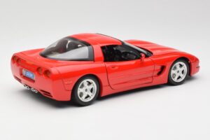 Chevrolet Corvette C5 Rot Bburago 1:18 3066 Metall — Bild 3 von 8