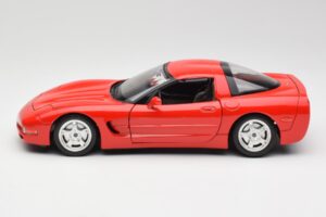 Chevrolet Corvette C5 Rot Bburago 1:18 3066 Metall — Bild 4 von 8