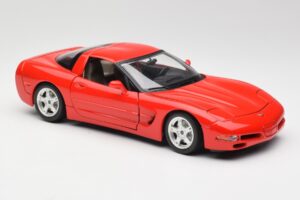 Chevrolet Corvette C5 Rot Bburago 1:18 3066 Metall — Bild 6 von 8