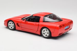 Chevrolet Corvette C5 Rot Bburago 1:18 3066 Metall — Bild 7 von 8